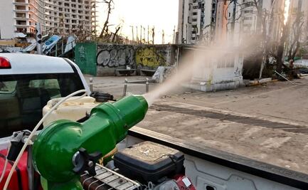 Brigadas fumigan Acapulco y Coyuca de Benítez para eliminar dengue, zika y chikungunya