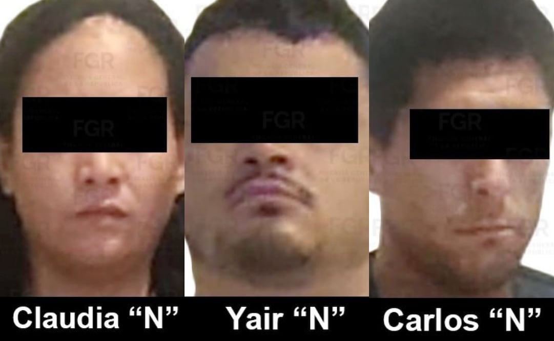 Tres vinculados a proceso por portar más de 100 mil pastillas de fentanilo (25/03/2026). Foto: Especial
