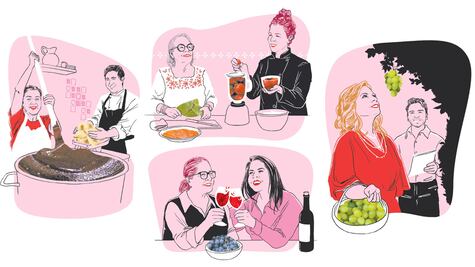 Dinastías gastronómicas y vinícolas: tras los pasos de mamá
