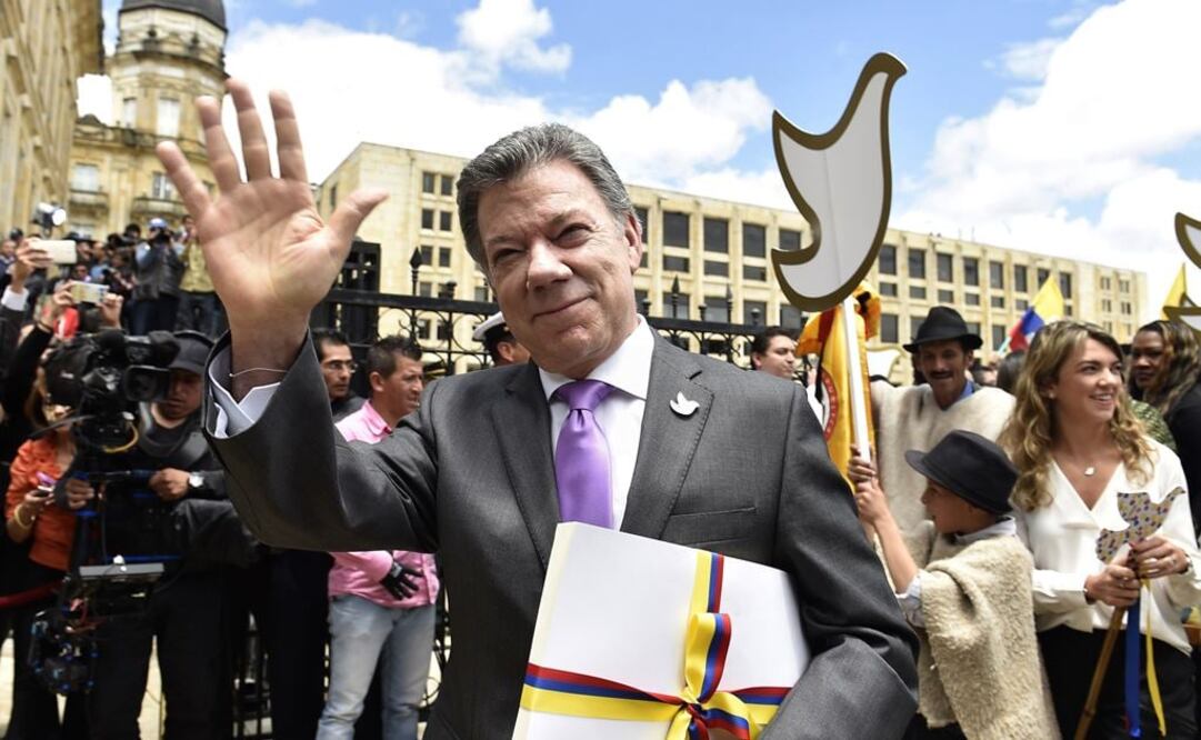 Felicita Peña a Santos por premio Nobel de la Paz