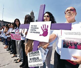 “Gobierno desestima la violencia de género” 