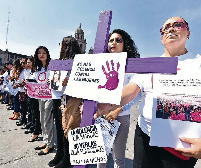 Las denuncias por violencia de género se elevaron 26%. ARCHIVO EL UNIVERSAL