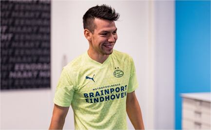 Hirving 'Chucky' Lozano con registro completo para debutar con el PSV