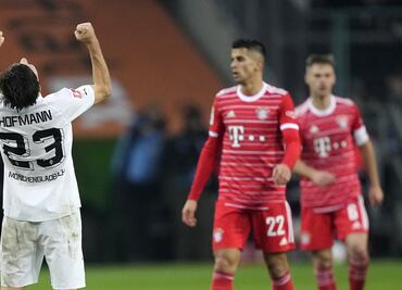 Bayern Múnich perdió de visita y peligra su liderato en la Bundesliga