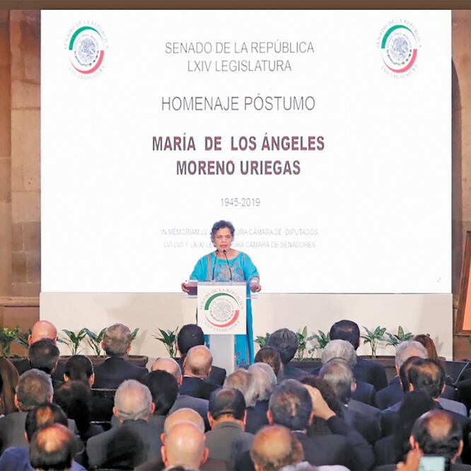 María de los Ángeles Moreno falleció el pasado 27 de abril. TOMADA DE TWITTER