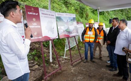 Julio Menchaca entrega inversión por 459 mdp a zona Otomí-Tepehua