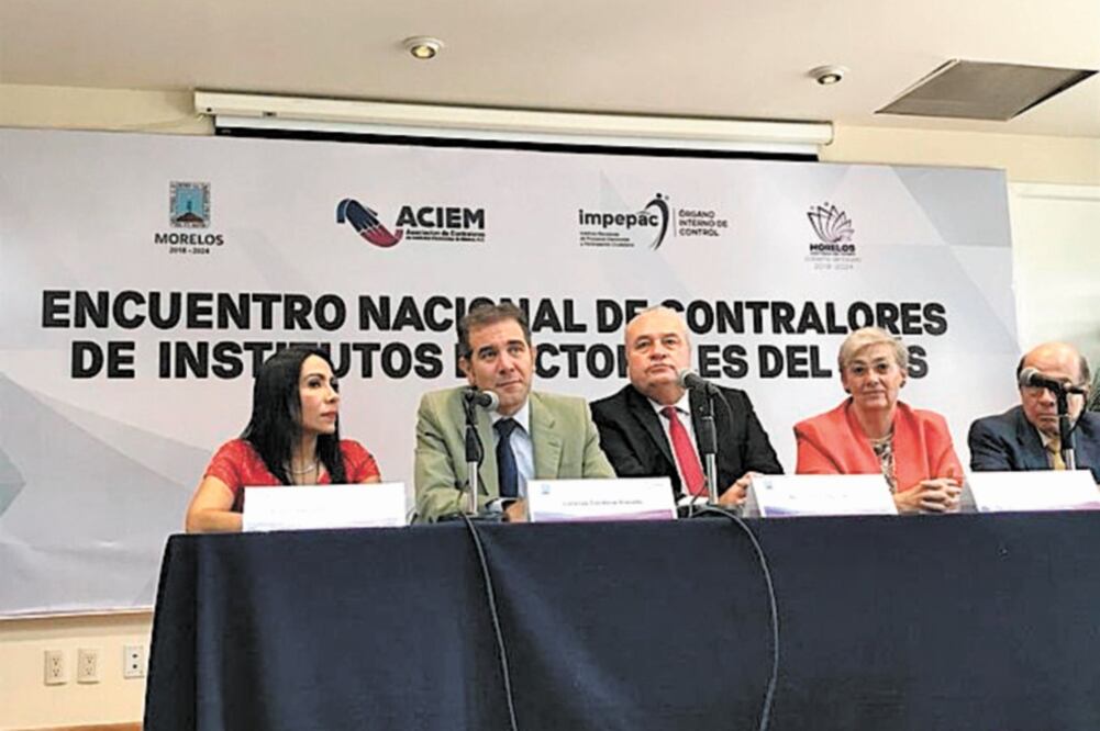 En Cuernavaca, Morelos, el consejero presidente del INE, Lorenzo Córdova, destacó que el TEPJF sólo validó la elección y la constancia de mayoría que se entregó a Jaime Bonilla para gobernar dos años. Foto/ESPECIAL