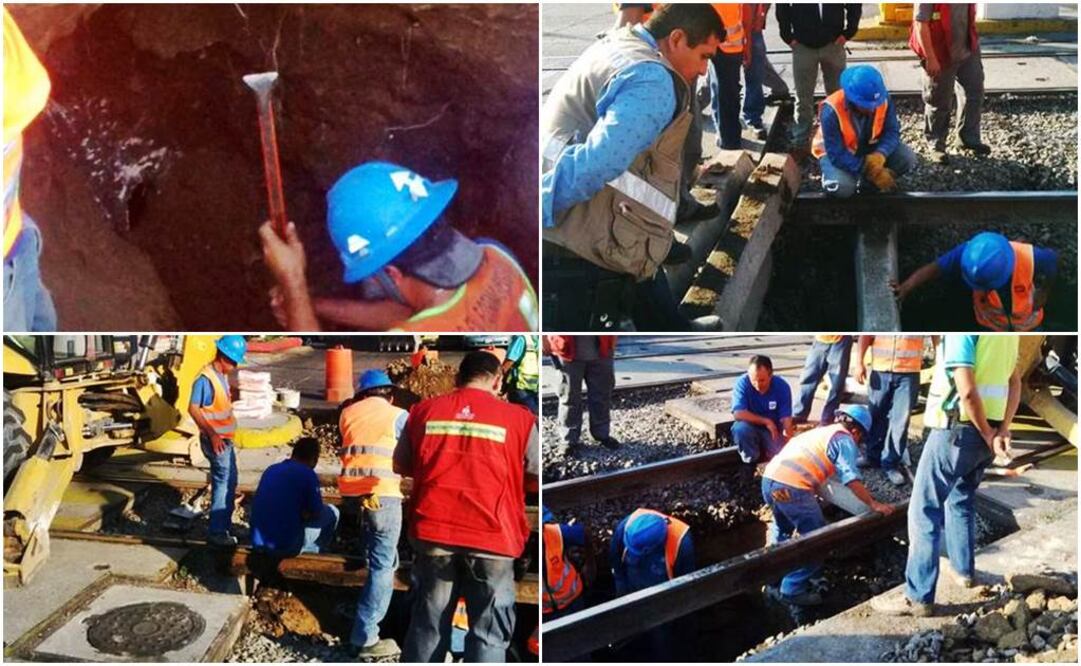 Autoridades informan que ya se trabaja en la reparación de un socavón en Urdaneta, provocado por fuga en caja de conexión de drenaje. (Foto: @SITEURJAL)