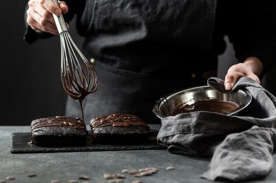 Prepara brownies veganos y saludables sin azúcar