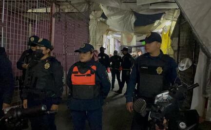 FOTOS: Secretaría de Seguridad de la CDMX refuerza vigilancia en Tepito tras balaceras; despliega 273 policías
