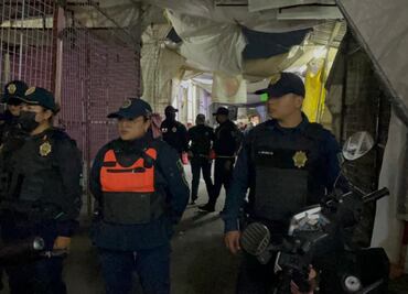 FOTOS: Secretaría de Seguridad de la CDMX refuerza vigilancia en Tepito tras balaceras; despliega 273 policías