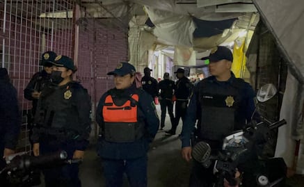 FOTOS: Secretaría de Seguridad de la CDMX refuerza vigilancia en Tepito tras balaceras; despliega 273 policías