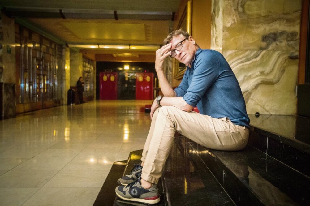 Nacho Duato elogió el trabajo de los bailarines de la CND: “Son muy abiertos, reciben bien las correcciones, estoy encantado”. Foto: GERMÁN ESPINOSA. EL UNIVERSAL