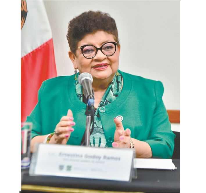 Postura. Ernestina Godoy busca que proceso en tribunales de caso Norberto sea lo más limpio posible. Foto/ARCHIVO EL UNIVERSAL