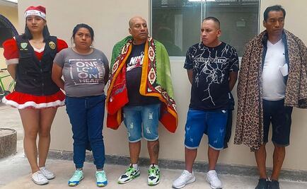 Disfrazados de Santa Claus y ayudantes, policías detienen a "dealers" en Perú