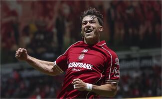 Federico Viñas no se conforma con el momento que vive con Toluca: "Siempre aspiro a seguir creciendo"