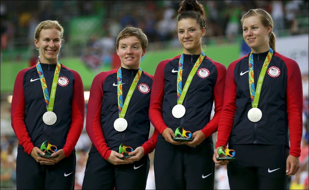 Equipo olímpico estadounidense. Foto: Reuters