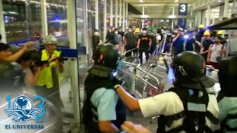 Reportan enfrentamientos en Hong Kong durante protestas