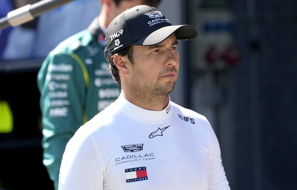 Sergio Pérez con Cadillac - Foto: EFE