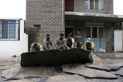 Evalúan daños por Hanna en Nuevo León