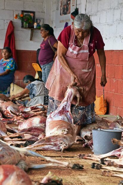 Esta tradición en la Mixteca es un ingreso económico para decenas de familias. Foto: Edwin Hernández / EL UNIVERSAL