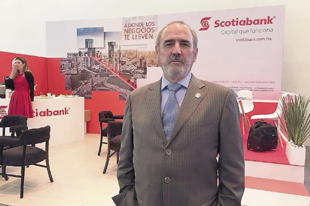 Enrique Zorrilla Presidente y director general de Scotiabank México (MIGUEL PALLARES. EL UNIVERSAL)