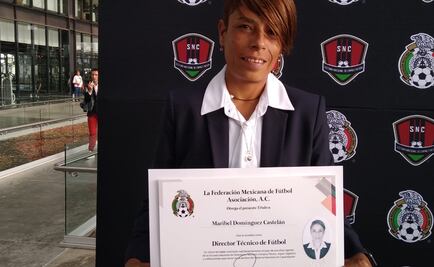 Maribel Domínguez quiere dirigir en el futbol varonil