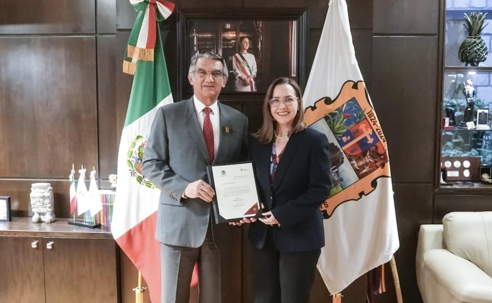 Adriana Marcela Hernández Campos, nueva titular de la Secretaría de Salud de Tamaulipas (17/03/2026). Foto: Especial