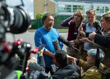 Ai Weiwei documenta manifestaciones de Hong Kong en Instagram