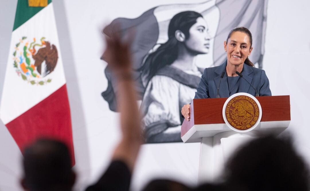 La Presidenta Adelantó que está por terminar su libro sobre la transición con el expresidente Andrés Manuel López Obrador, Foto: Presidencia