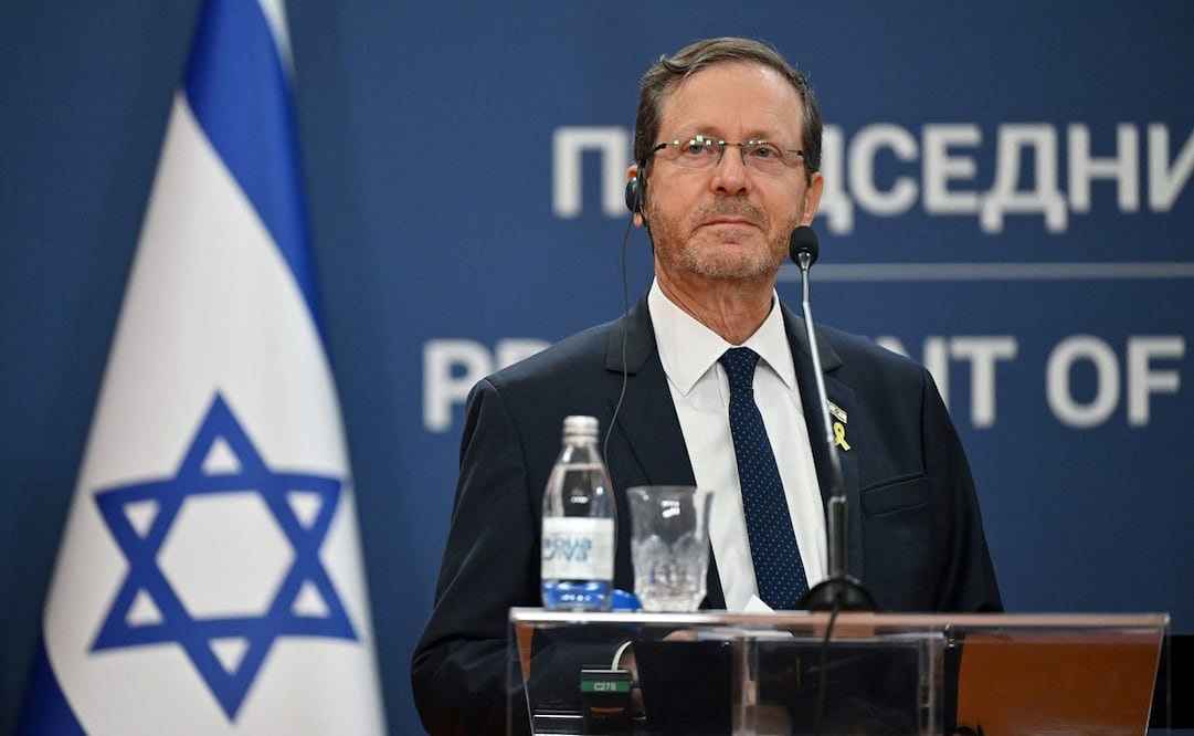 Isaac Herzog, presidente de Israel. Foto: AFP