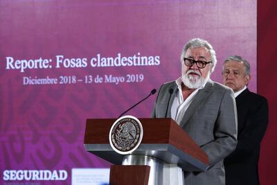 En cinco meses se han localizado 222 fosas clandestinas, señala Encinas