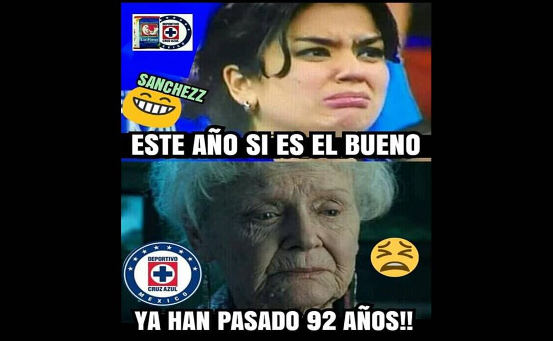 Meme de Cruz Azul. Foto: Twitter