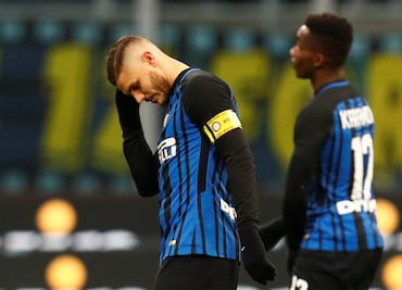 Inter sufre su primer derrota del año
