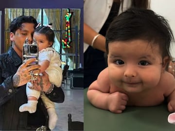 Así reciben "Contigo al cielo", la canción que Christian Nodal le dedica a su hija Inti