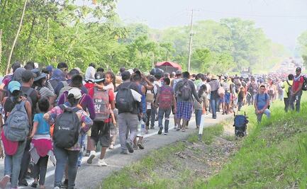 Pide CNDH proteger a caravana migrante