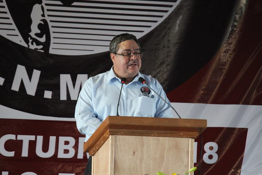 Carlos Pavón Campos, secretario general del FRENTE. FOTO: Especial
