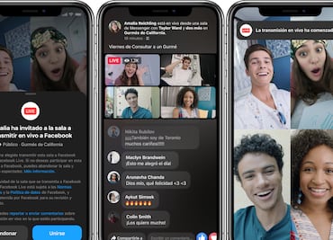 Messenger Rooms y Facebook Live se unen para transmitir en vivo