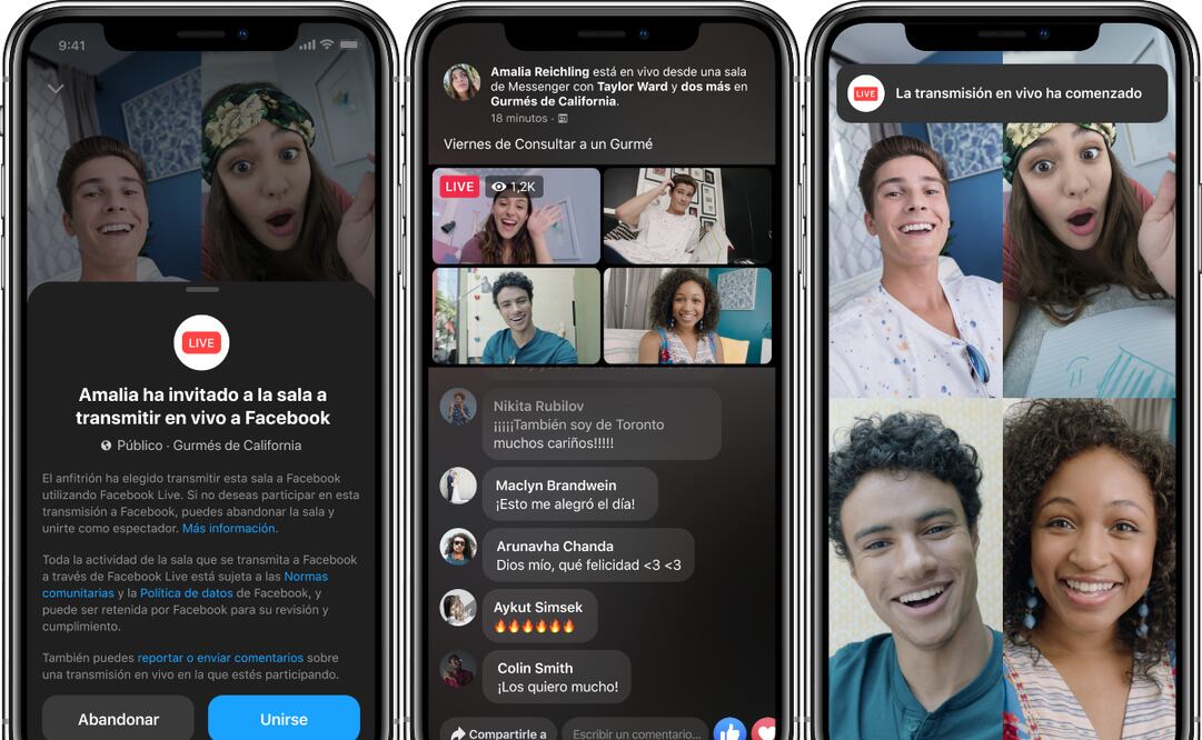 Esta funcionalidad se implementará a partir de hoy en algunos países para las versiones web de Facebook y Messenger