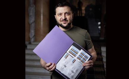 Furor en Ucrania por la estampilla “profética” que “predijo” la destrucción del poderoso buque ruso Moskva