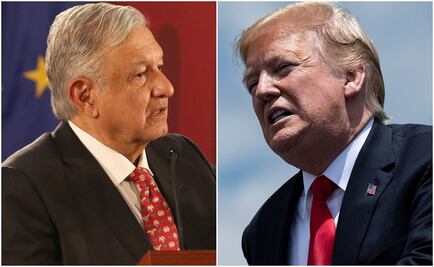 Carta de AMLO contra declaración de Trump, una frente a otra