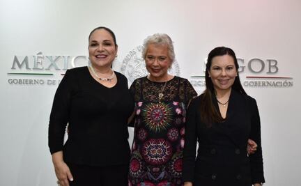 Se reúne Sánchez Cordero con lideresas del Congreso