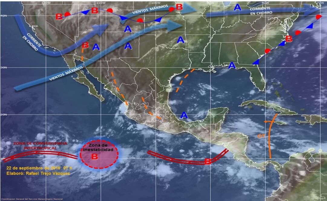 Foto: Servicio Meteorológico Nacional  