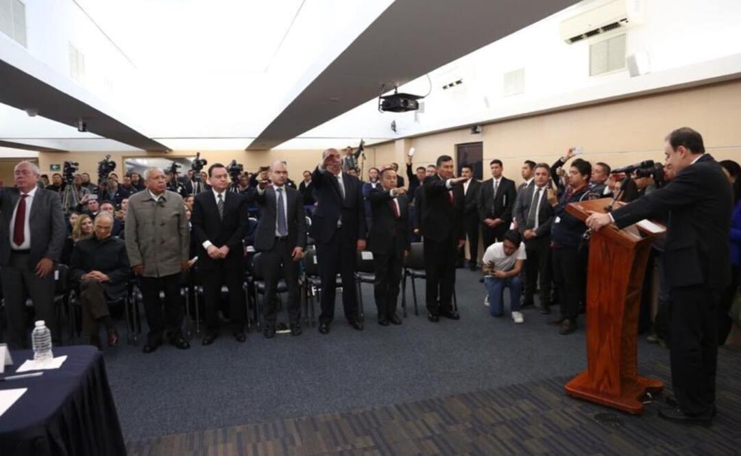 Durazo toma protesta