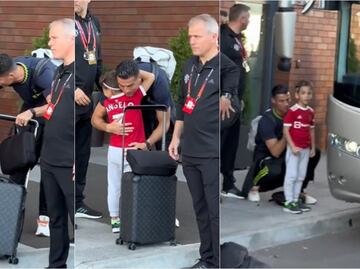 VIDEO: Cristiano Ronaldo consiente a pequeño fan que burló la seguridad