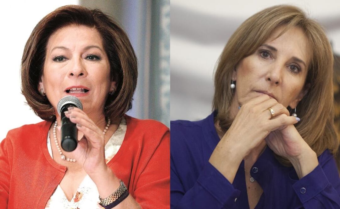 Isabel Miranda de Wallace (izq.) y María Elena Morera (der.). (Archivo. EL UNIVERSAL)