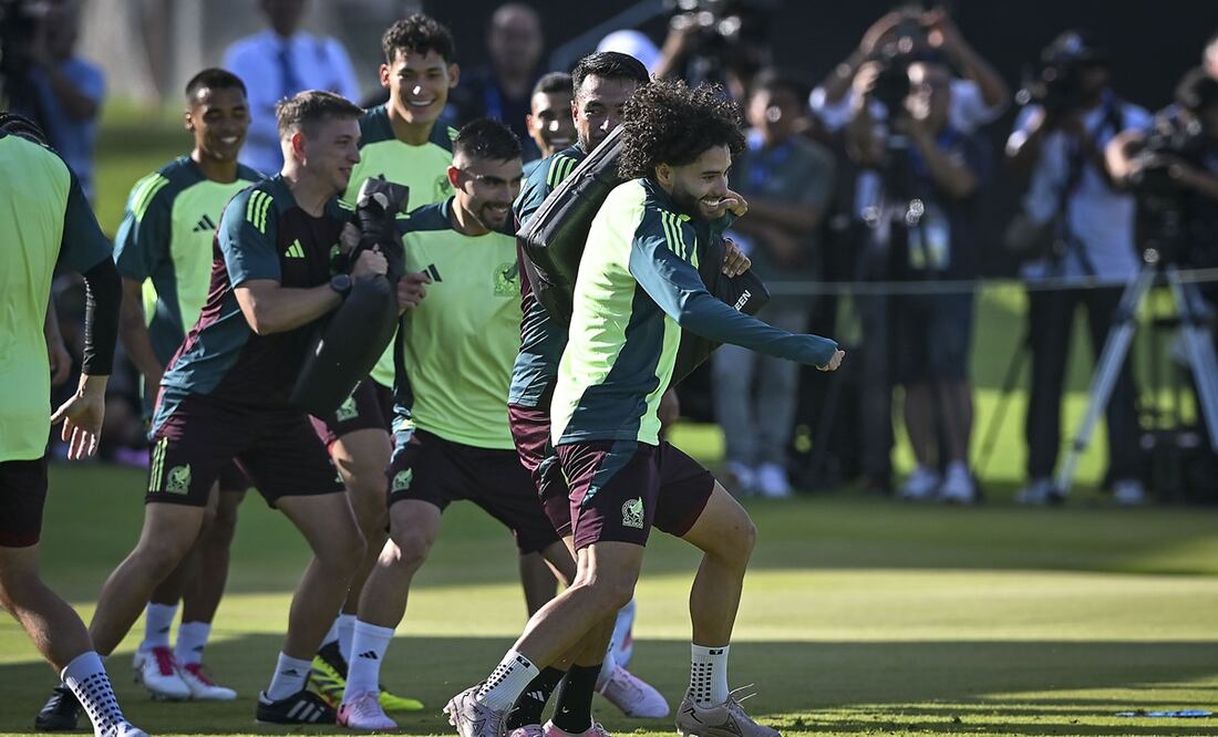 Entrenamiento de la Selección Mexicana, previo a su segundo partido en la Copa América - Foto: Imago7