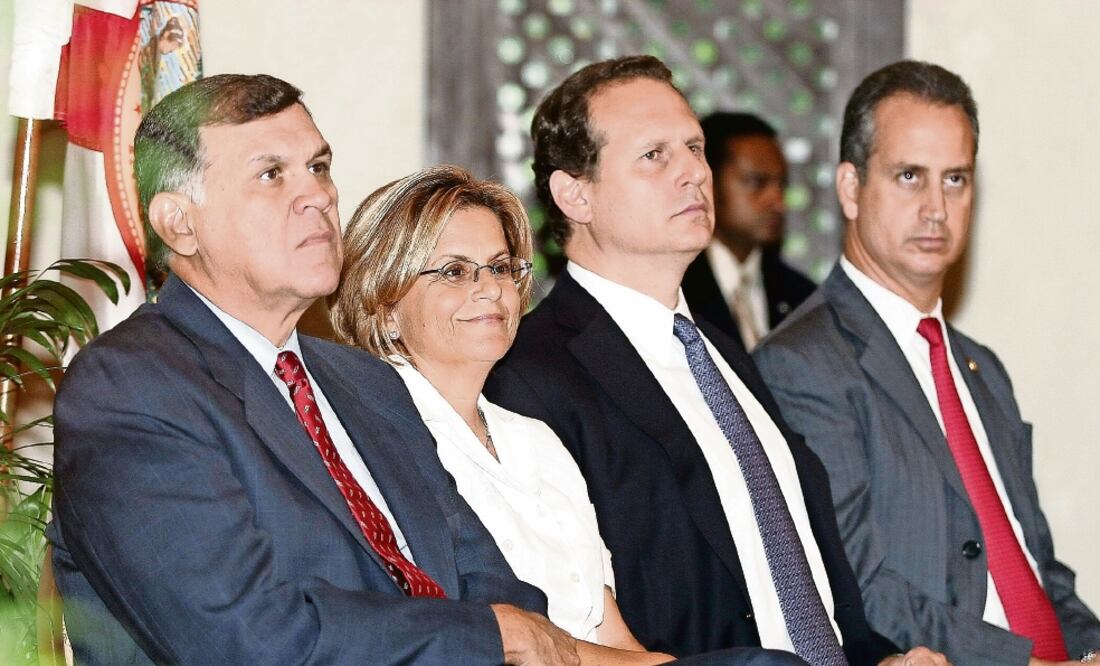 Lincoln y Mario Díaz-Balart, ex congresista y congresista republicanos (ARCHIVO EL UNIVERSAL)