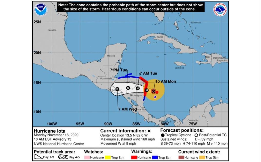 Foto: Centro Nacional de Huracanes