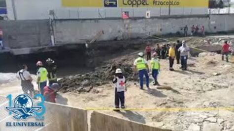 Derrumbe deja un muerto y dos heridos en construcción de GAM